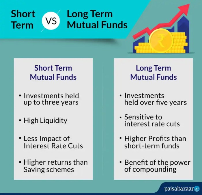 Mutual funds investing horizon